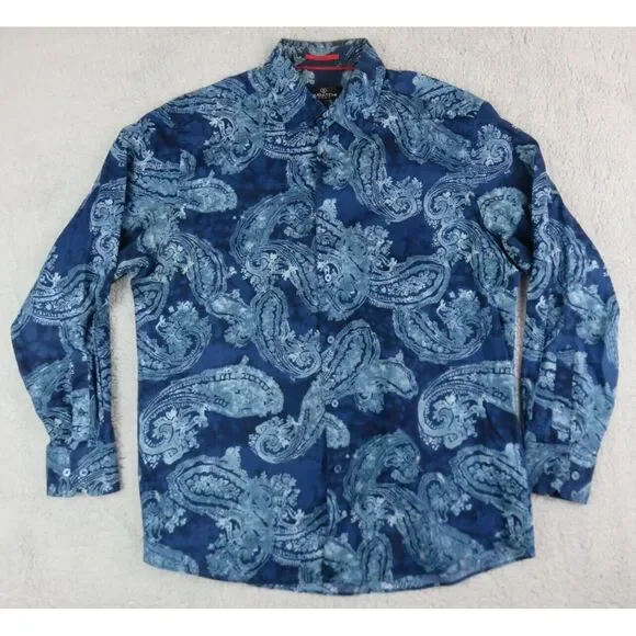 princess polly baby blue dress Shirts – BUGATCHI main image 1